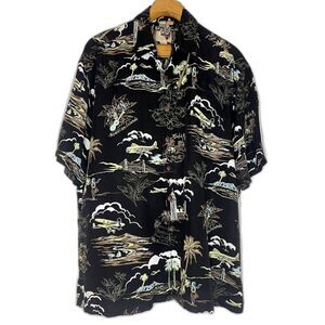 Kahala Hawaiian Island Aloha Shirt Size: L